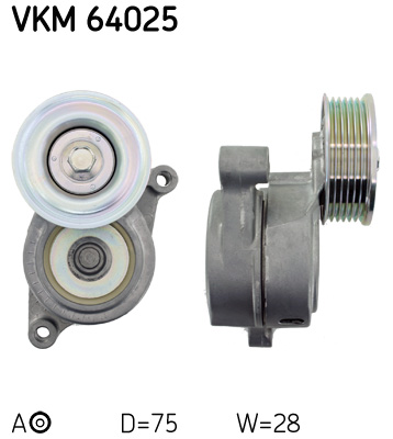 SKF Feszítőkar, hosszbordásszíj VKM64025_SKF